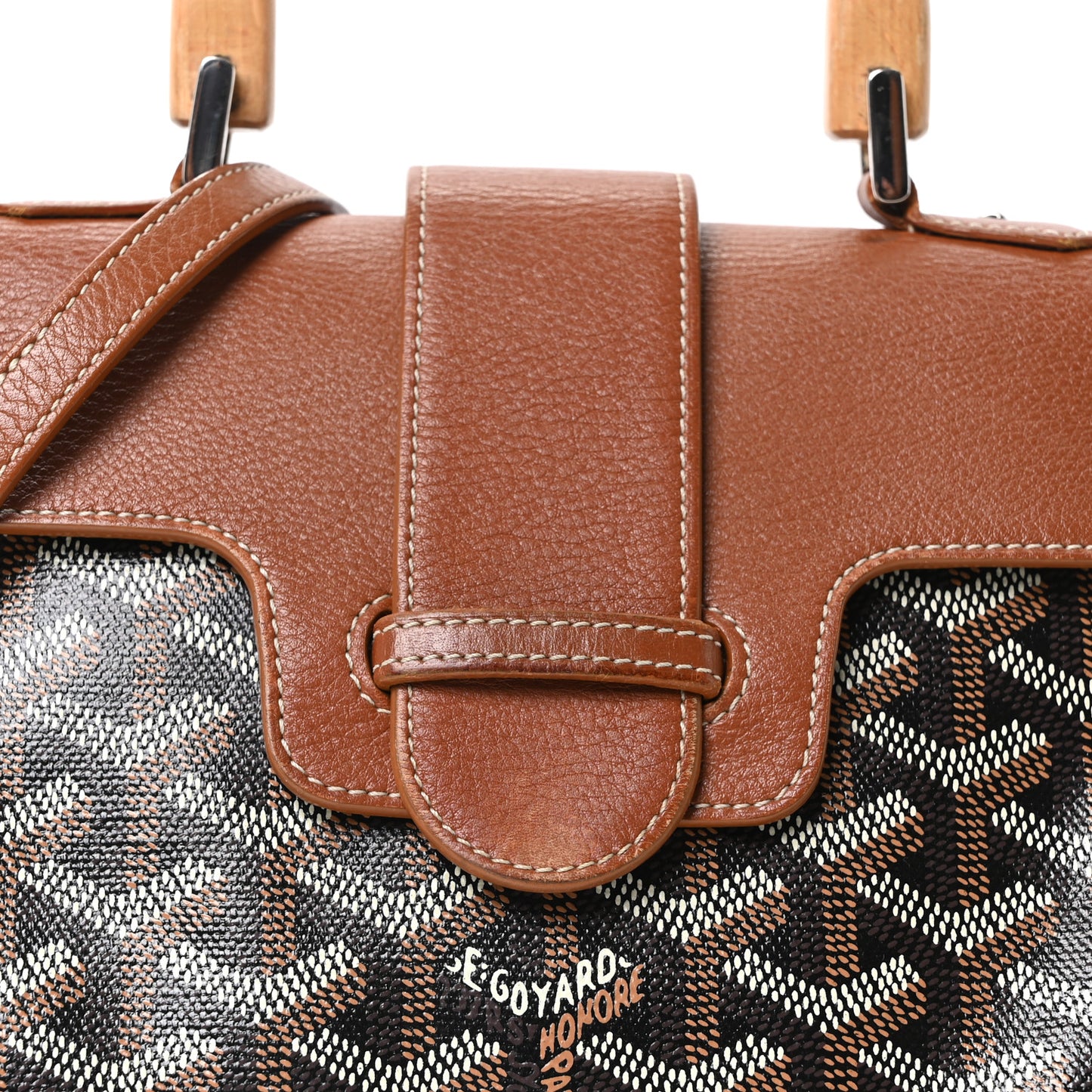 Goyardine Mini Saigon Black Gold