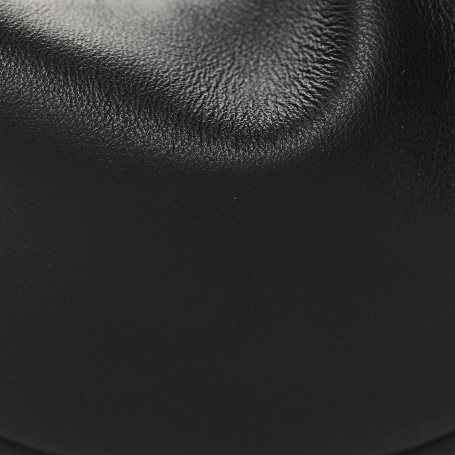 Fendi Vitello Grace Matte Nano Fendigraphy Hobo Charm Black 8 of 10