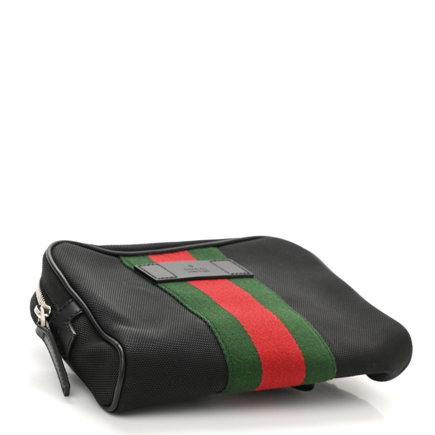 Gucci Canvas Web Slim Belt Bag Black 4 of 10