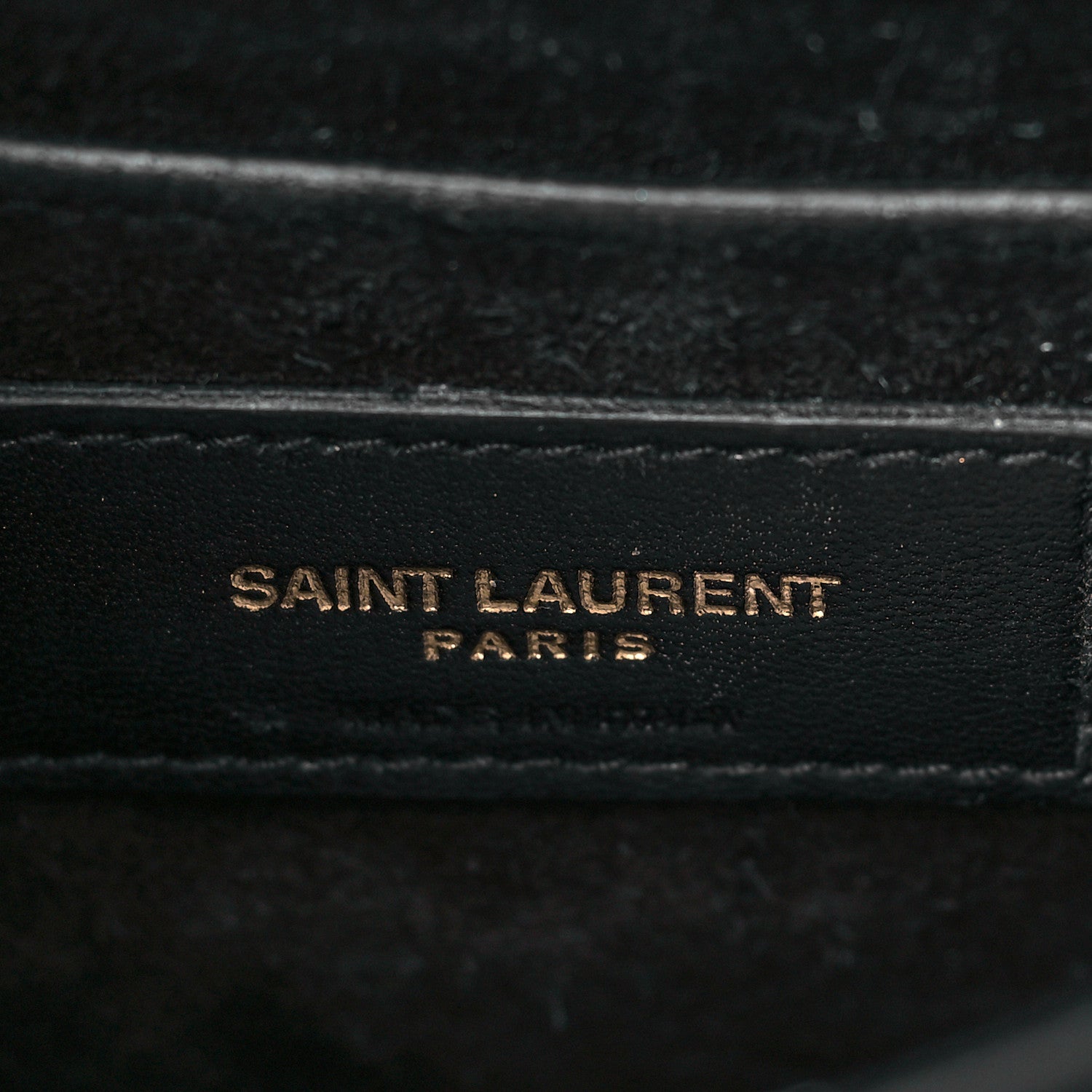 Saint Laurent Calfskin Medium Monogram Sunset Black 6 of 10