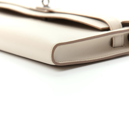 Hermes Swift Kelly Cut Clutch Pochette Beton 6 of 10