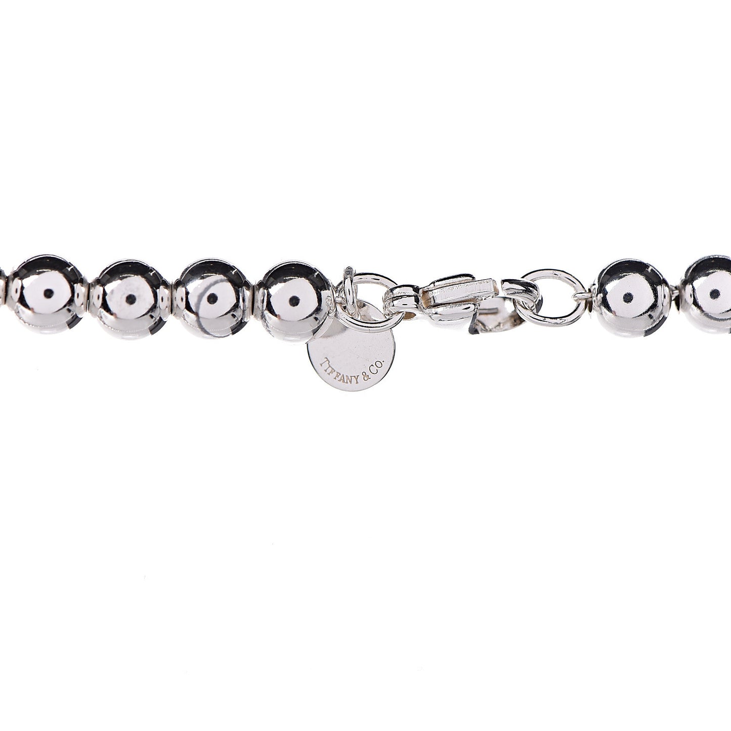 Sterling Silver HardWear Graduated Ball Necklace