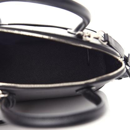 Balenciaga Signature Grained Calfskin Logo S Ville Top Handle Bag Black 5 of 9