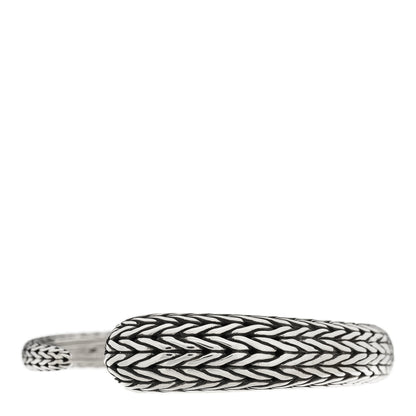 John Hardy Sterling Silver Classic Chain Kick Cuff Bracelet 1 of 5