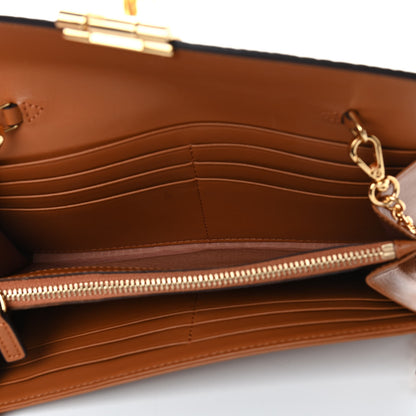 MCM Visetos Large Patricia Wallet On Chain Cognac 4 of 4