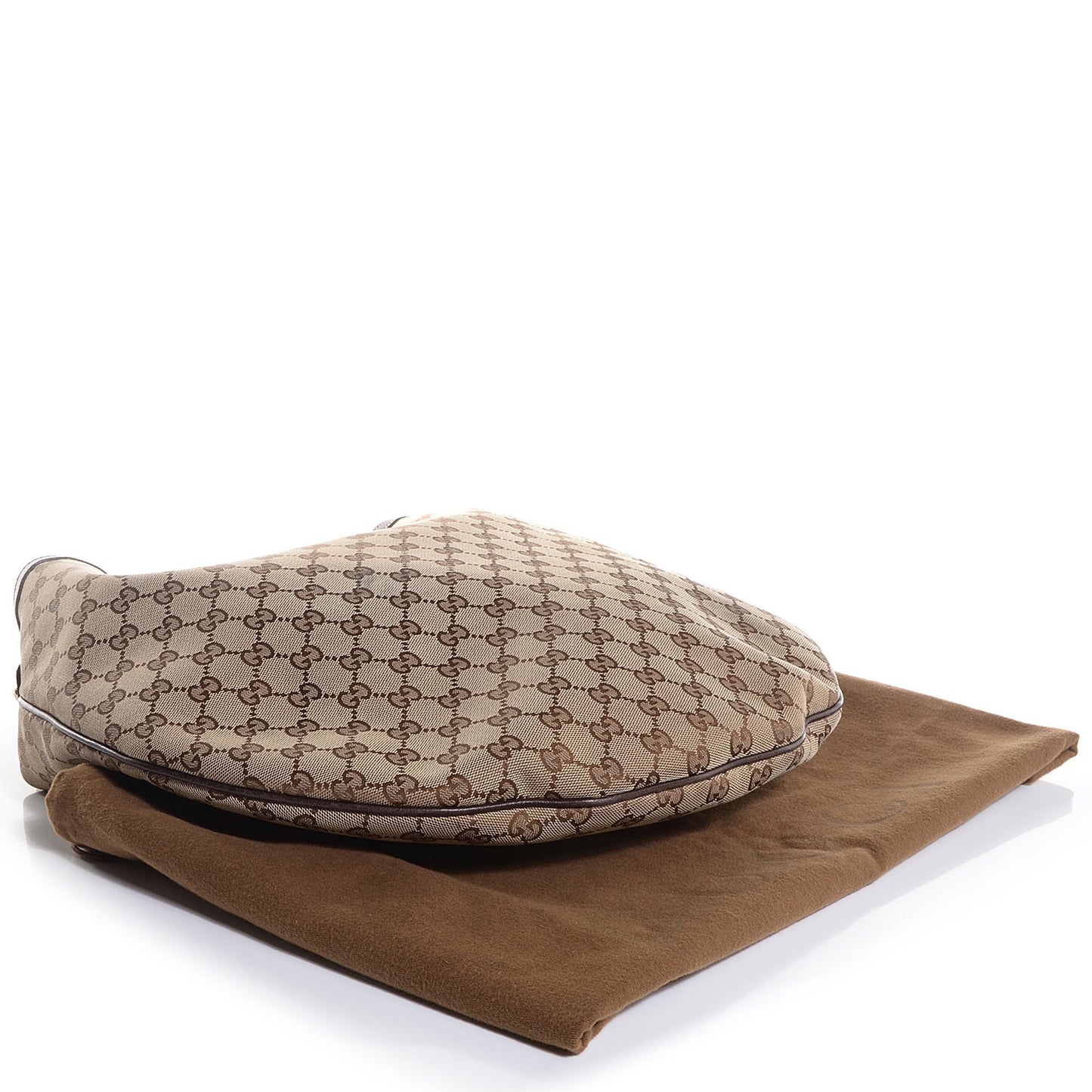 Monogram Wave Hobo Dark Brown