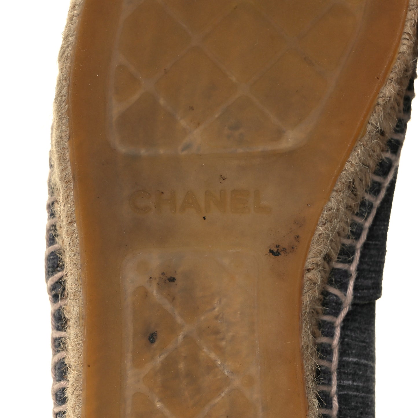 Striated Suede Espadrilles 40 Dark Grey