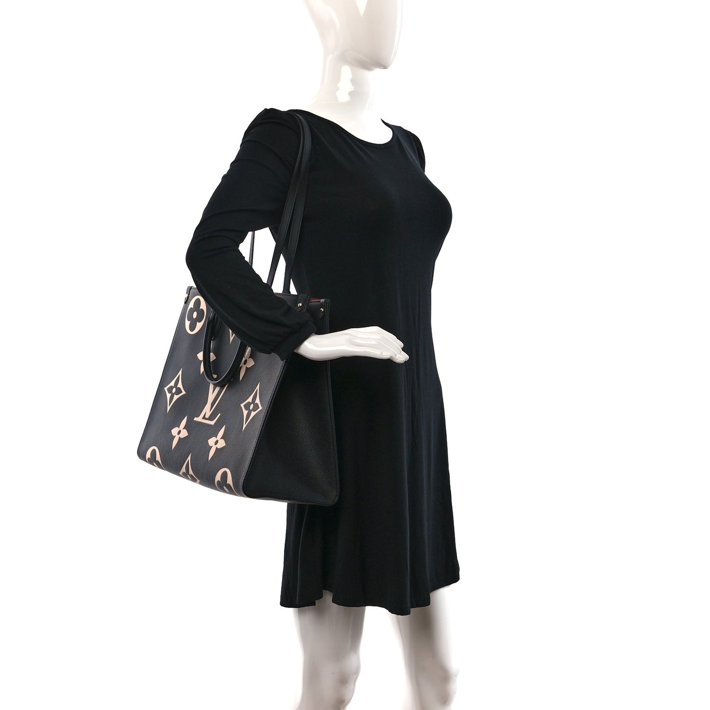 Empreinte Monogram Giant Onthego GM Black Beige