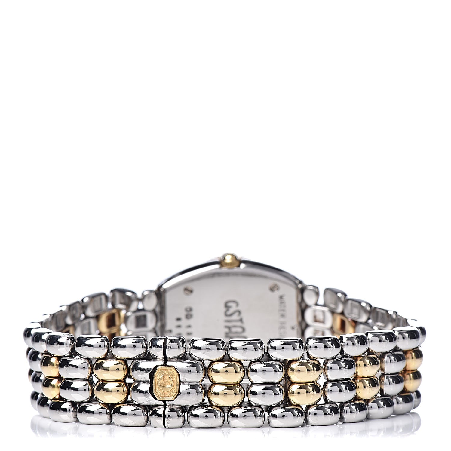 Chopard Stainless Steel 18K Yellow Gold Diamond 23mm Gstaad Quartz Watch 4 of 6