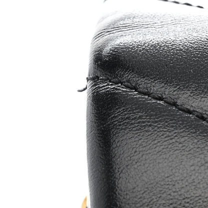 Saint Laurent Calfskin Y Quilted Monogram Medium Loulou Chain Satchel Black 11 of 12