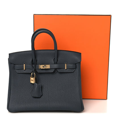 Hermes Togo Birkin 25 Gris Misty 13 of 13