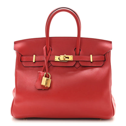 Hermes Swift Birkin 25 Rouge Casaque 1 of 10