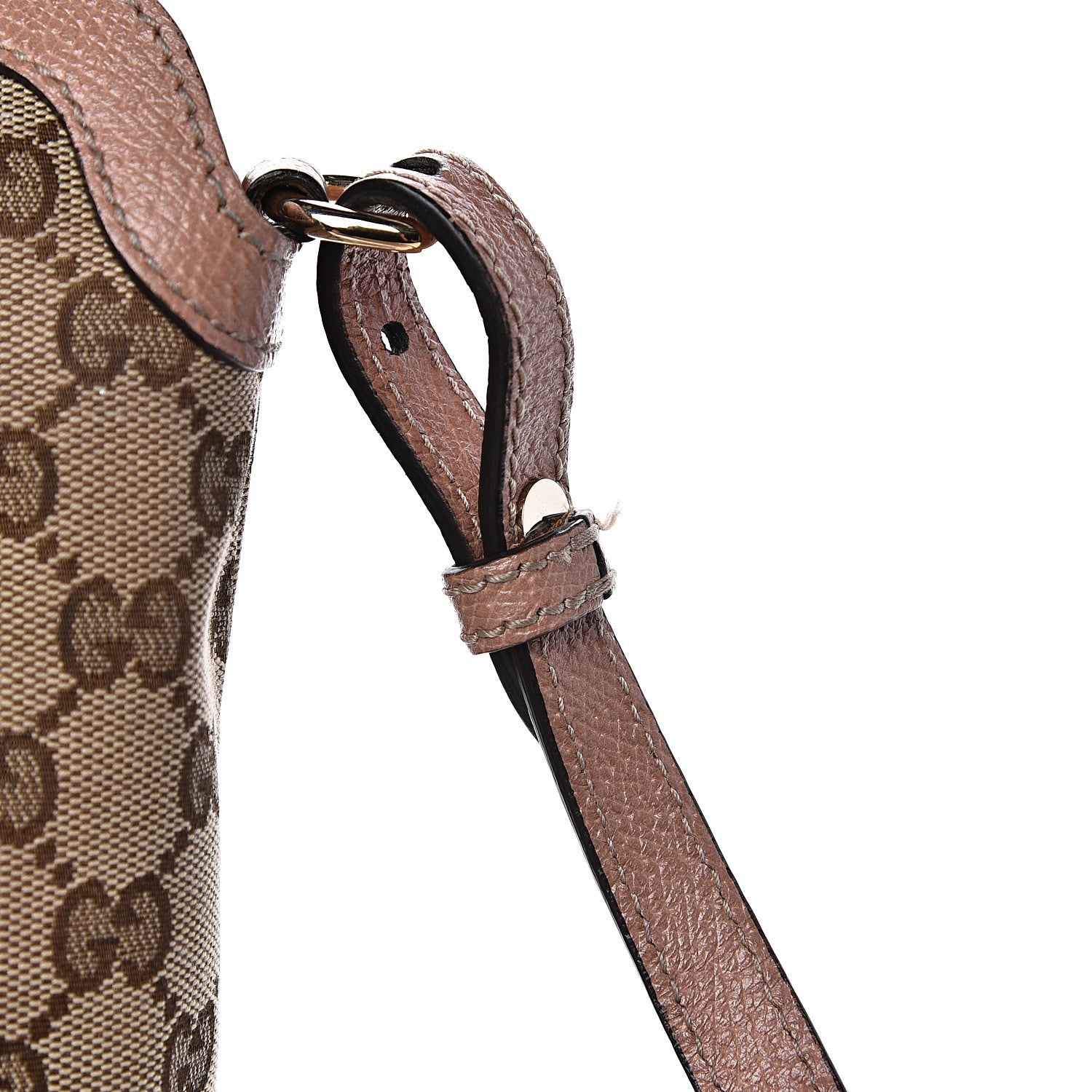 Gucci Monogram Medium Bree Foldover Tote Beige Soft Pink 15 of 17