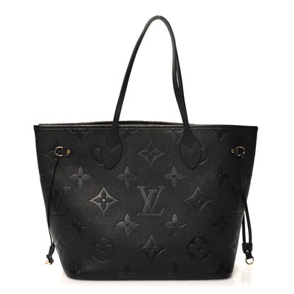 Louis Vuitton Empreinte Monogram Giant Neverfull MM Black 1 of 9