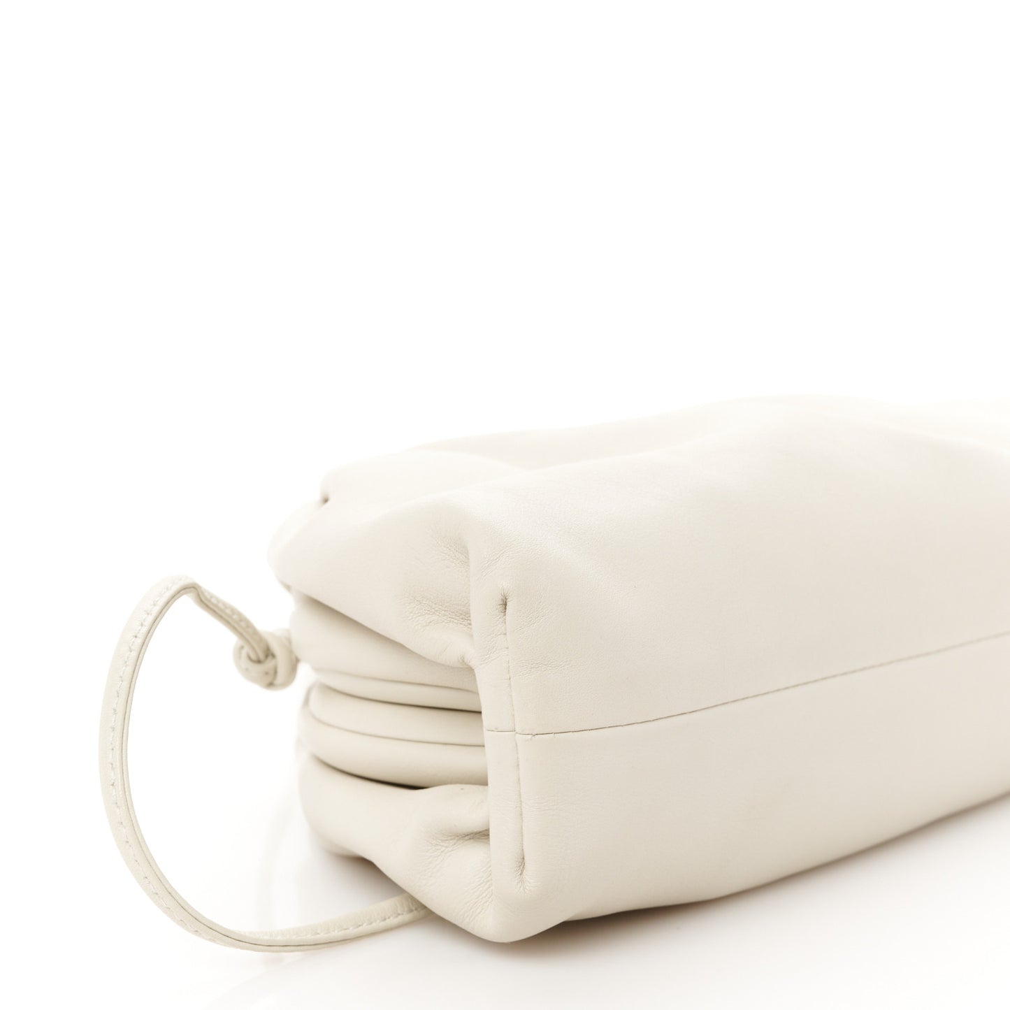 Butter Calfskin The Mini Pouch Chalk