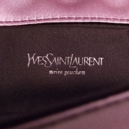 Saint Laurent Satin Corset Ballet Clutch Pink 7 of 8
