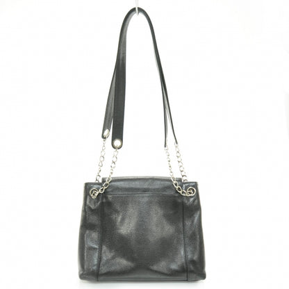 Chanel Caviar Flap Shoulder Bag Black SHW 4 of 10