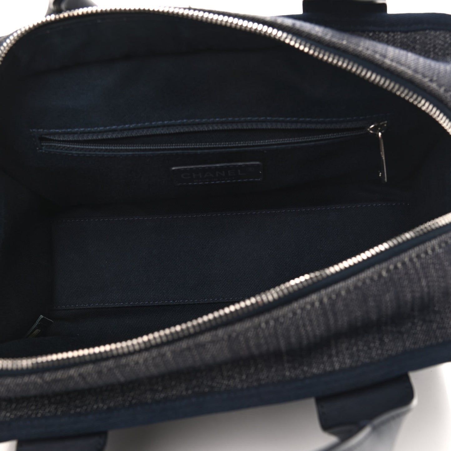 Denim Deauville Bowling Bag Dark Blue