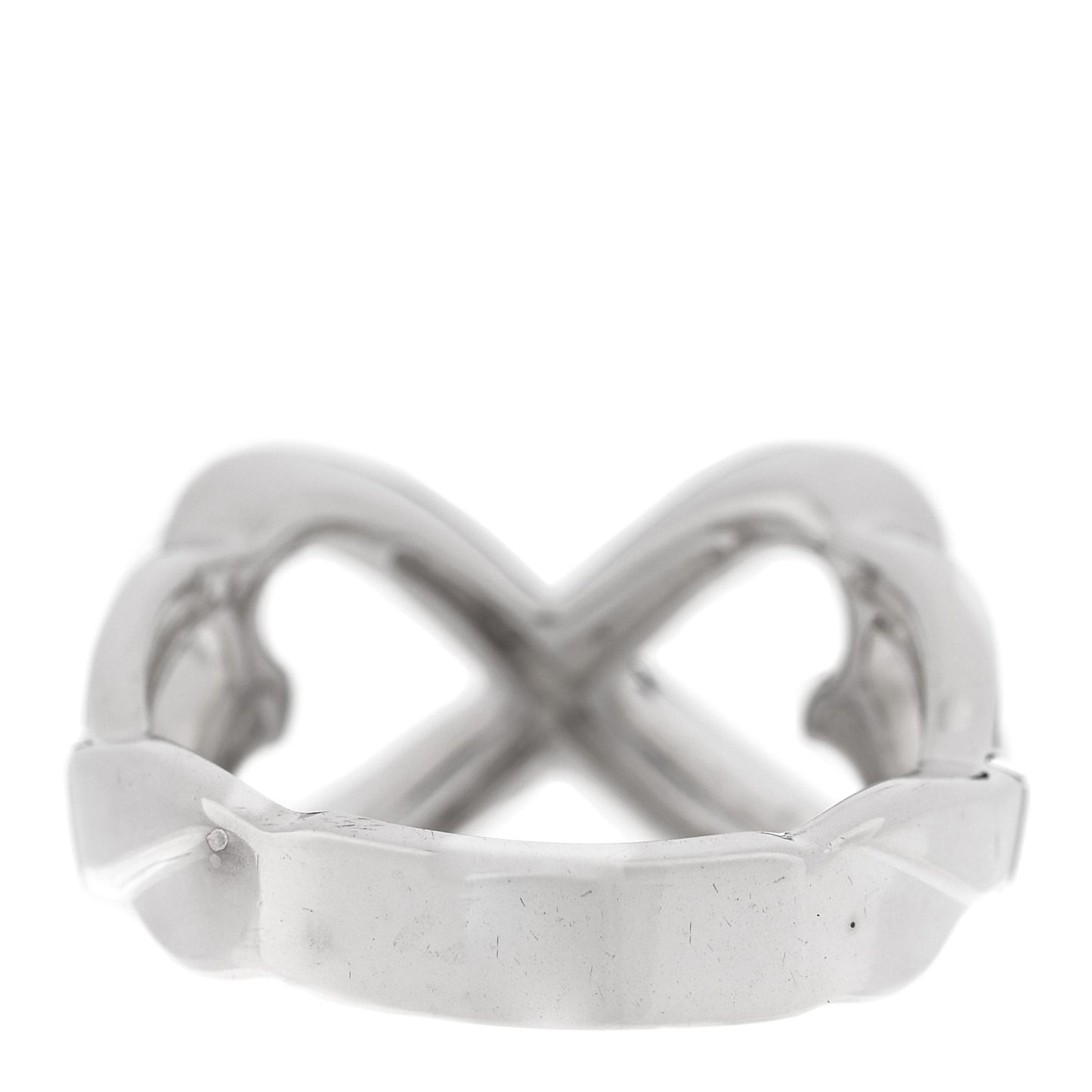 Sterling Silver Paloma Picasso Double Loving Heart Ring 52 6