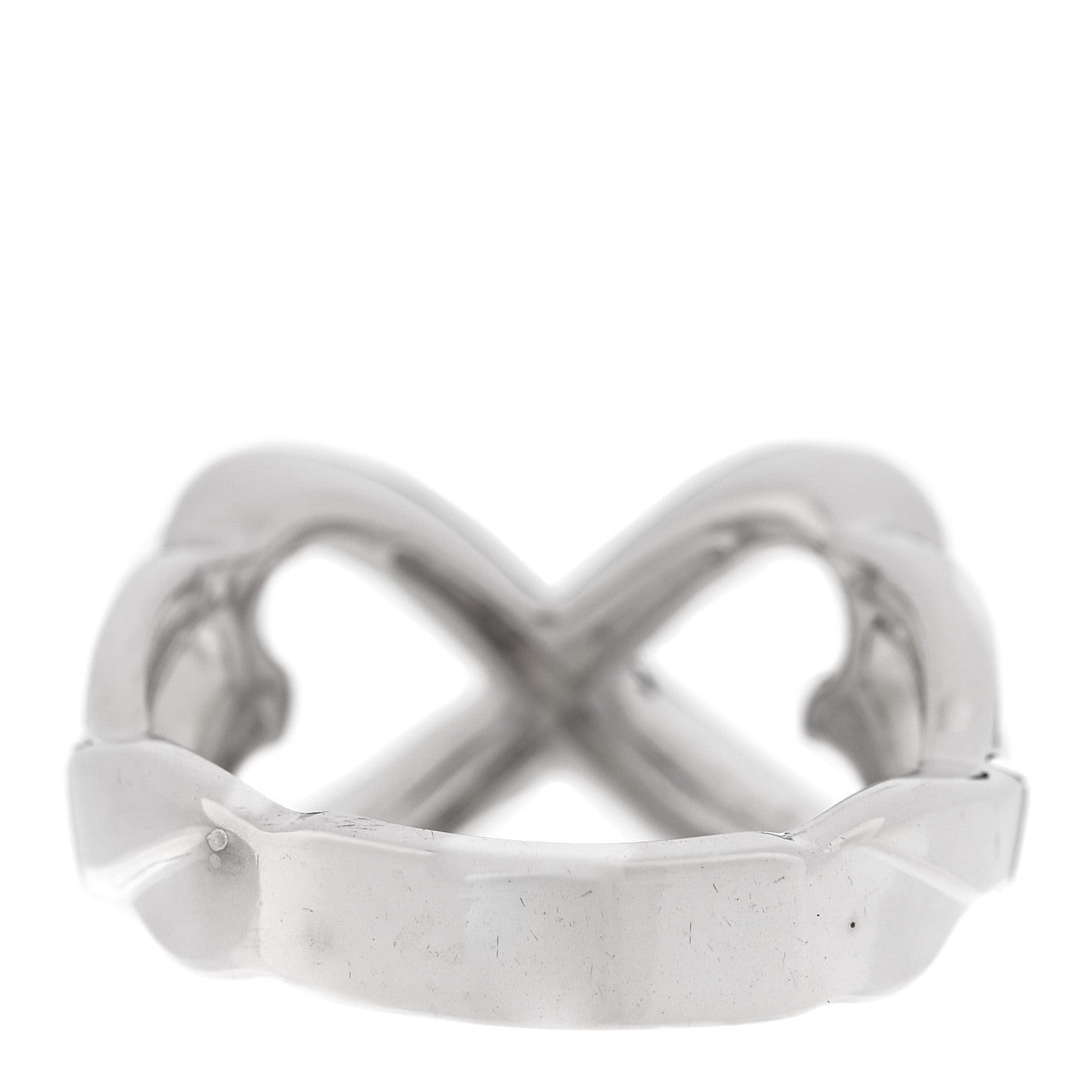 Tiffany Sterling Silver Paloma Picasso Double Loving Heart Ring 52 6 3 of 6