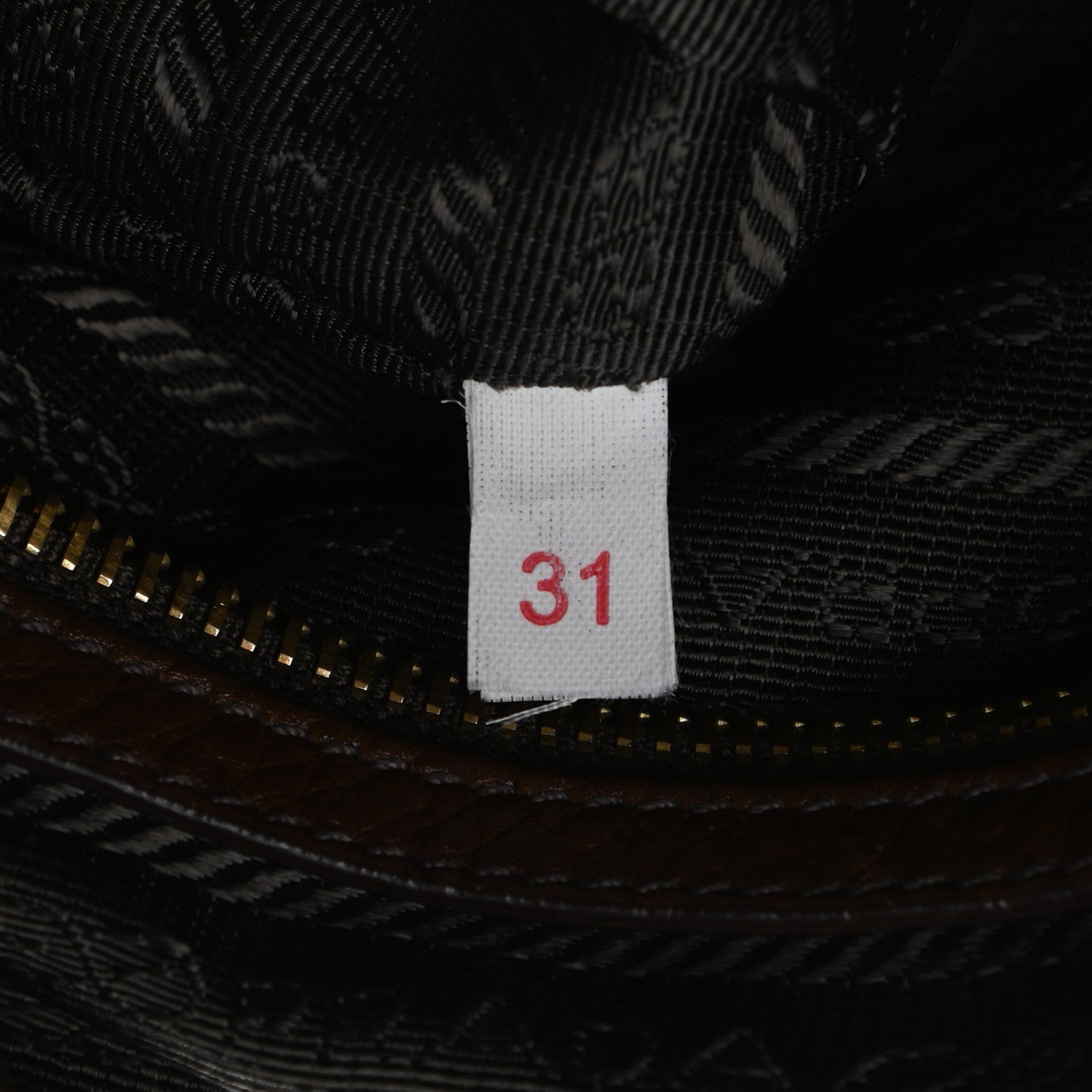 Prada Vitello Daino Hobo Bruciato 6 of 9