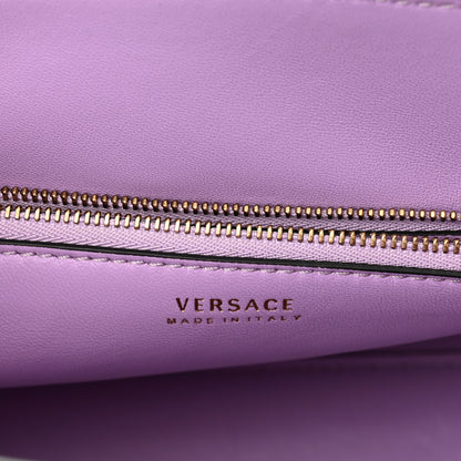 Versace Grained Calfskin Medium La Medusa Bag Orange 6 of 9