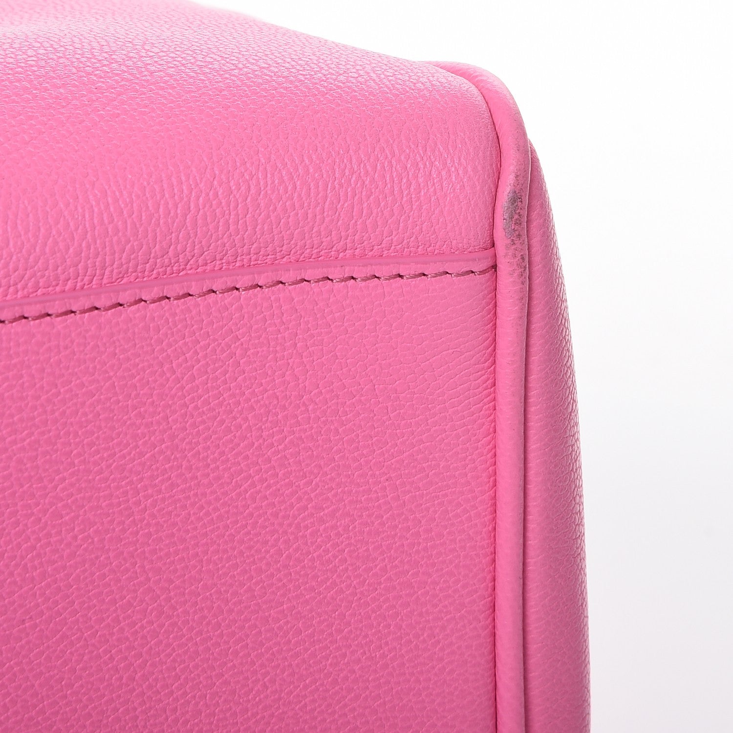 Versace Calfskin Palazzo Duffle Bag Pink 9 of 13