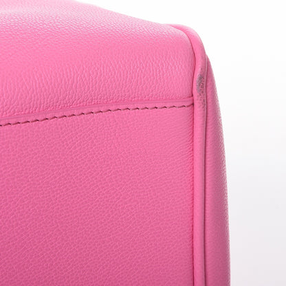 Versace Calfskin Palazzo Duffle Bag Pink 9 of 13