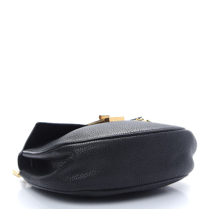 Chloe Grained Lambskin Drew Shoulder Bag Black 4 of 8