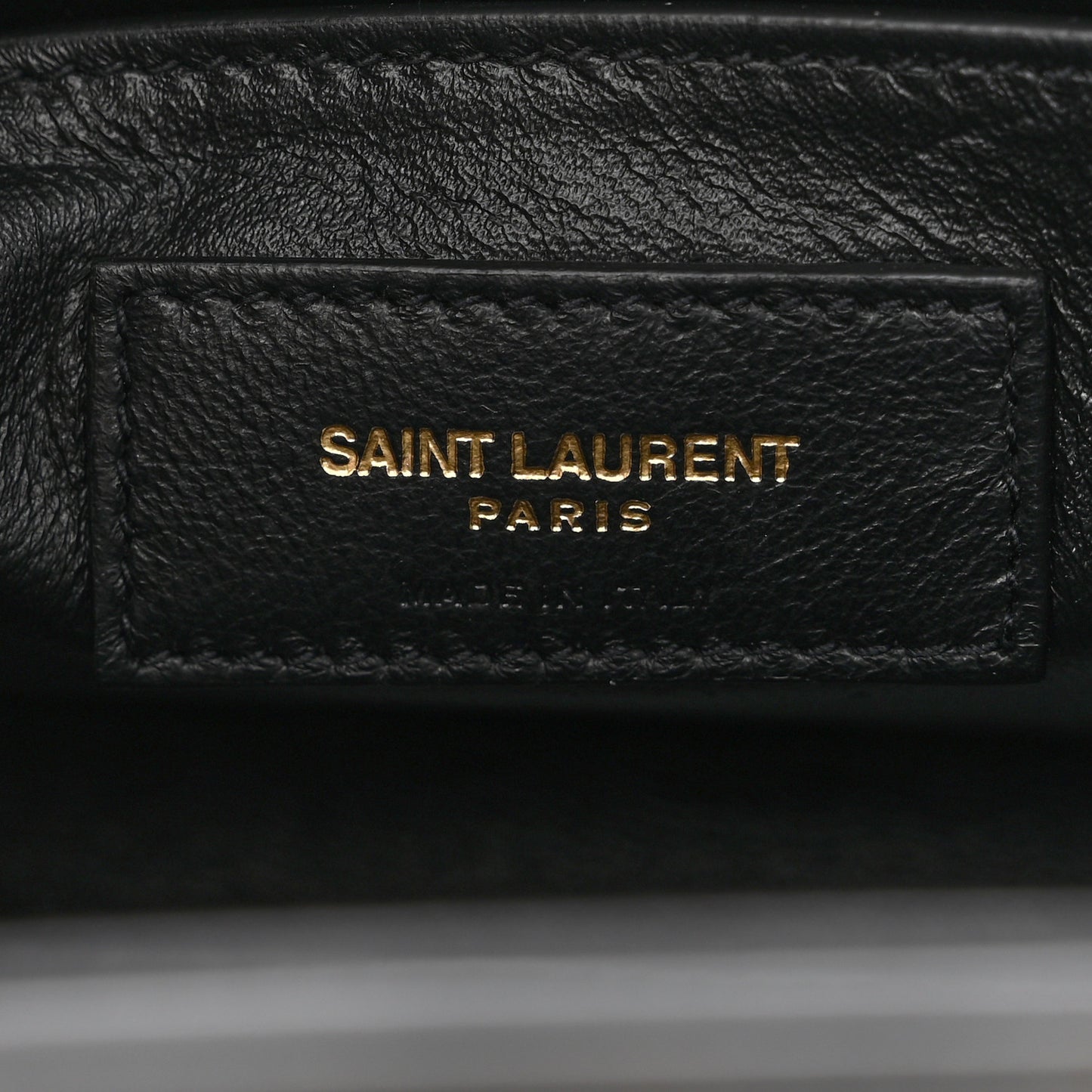 Smooth Calfskin Manhattan Nano Shopper Tote Black