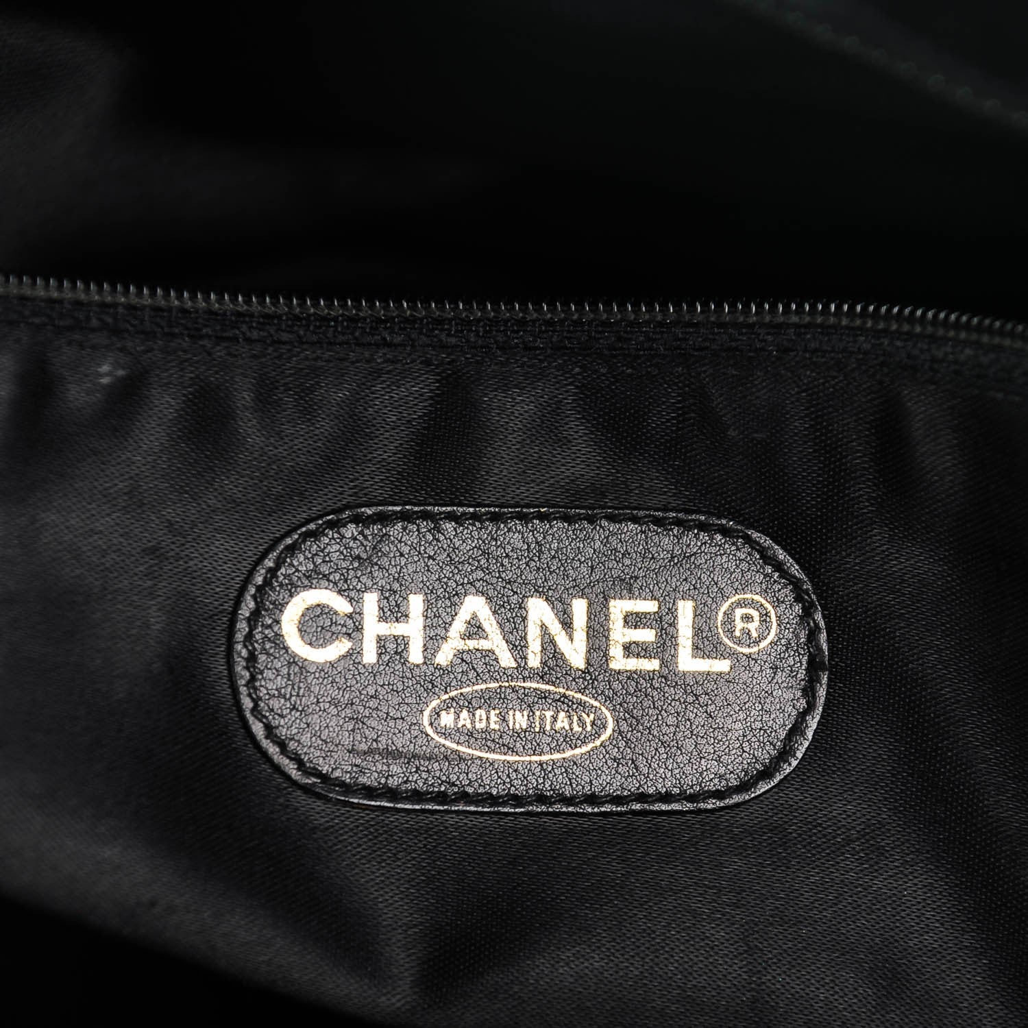 Chanel Caviar Large CC Shoulder Bag Black 6 of 7