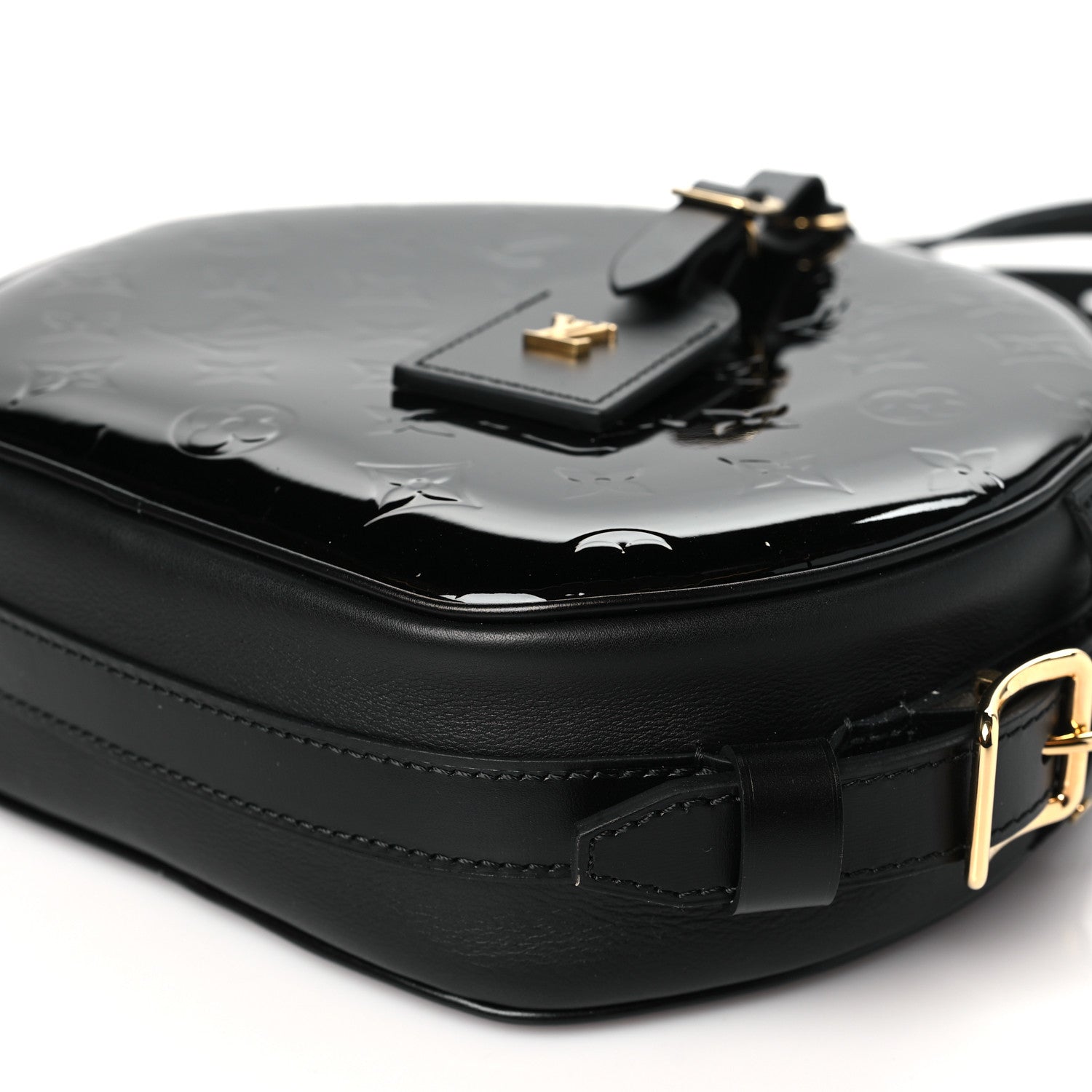 Louis Vuitton Vernis Boite Chapeau Souple MM Black 9 of 10