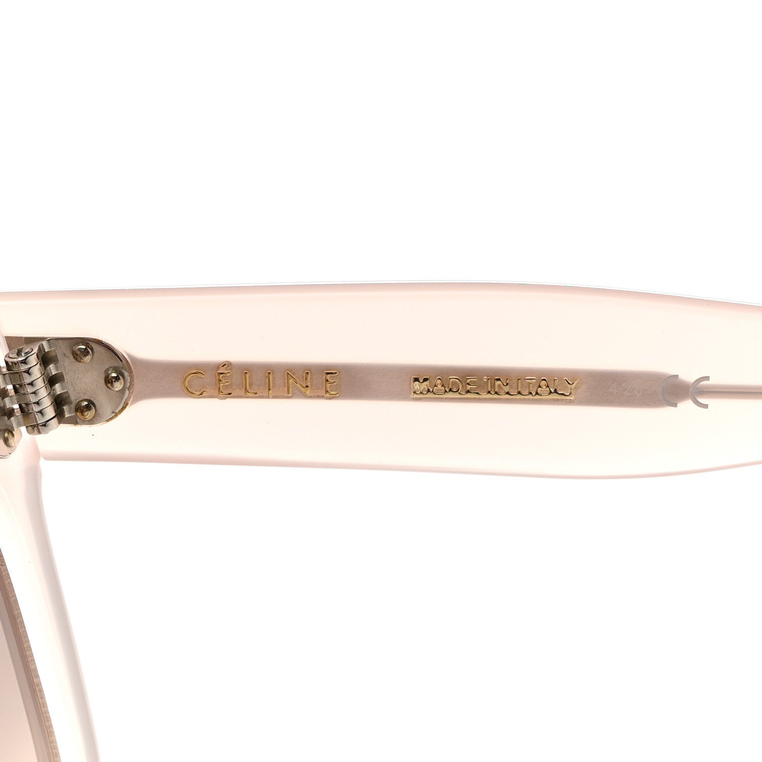 Celine Acetate Sunglasses CL40002U Light Pink 6 of 8