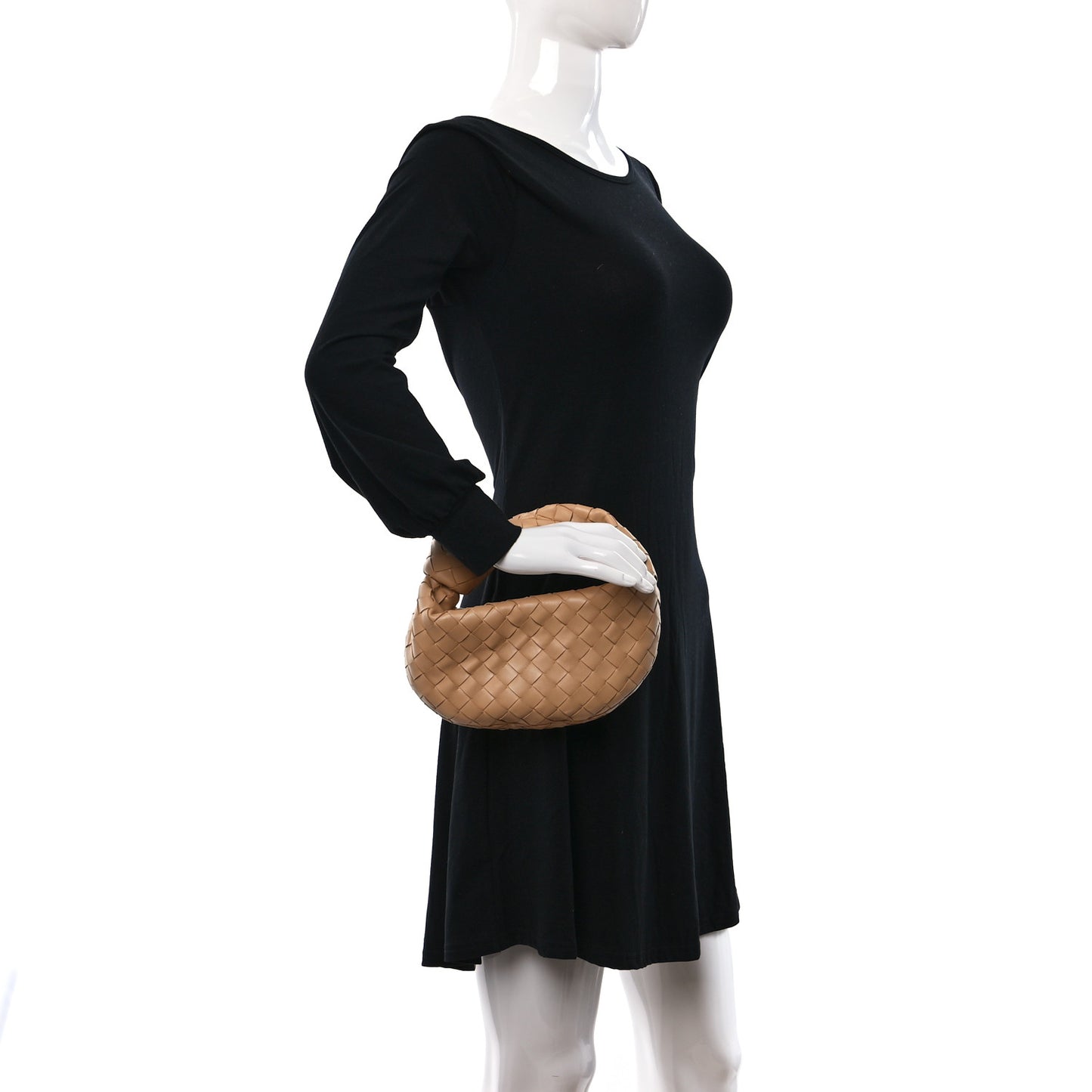 Nappa Intrecciato Mini Jodie Almond