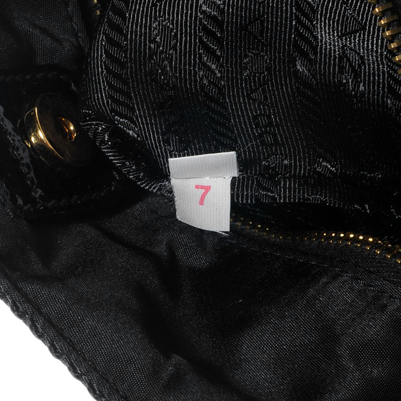Tessuto Nylon Jacquard Logo Tote Nero Black