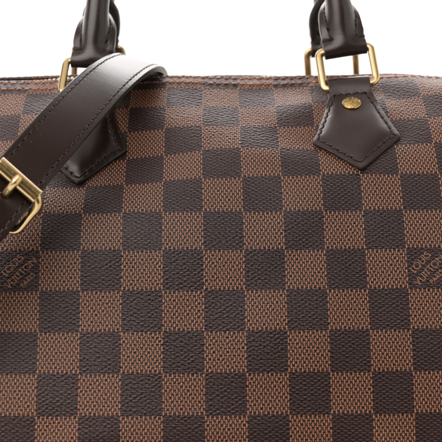 Louis Vuitton Damier Ebene Speedy Bandouliere 35 8 of 10