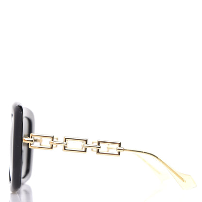 Gucci Oversize Square Frame GG0499S Sunglasses Black 4 of 8