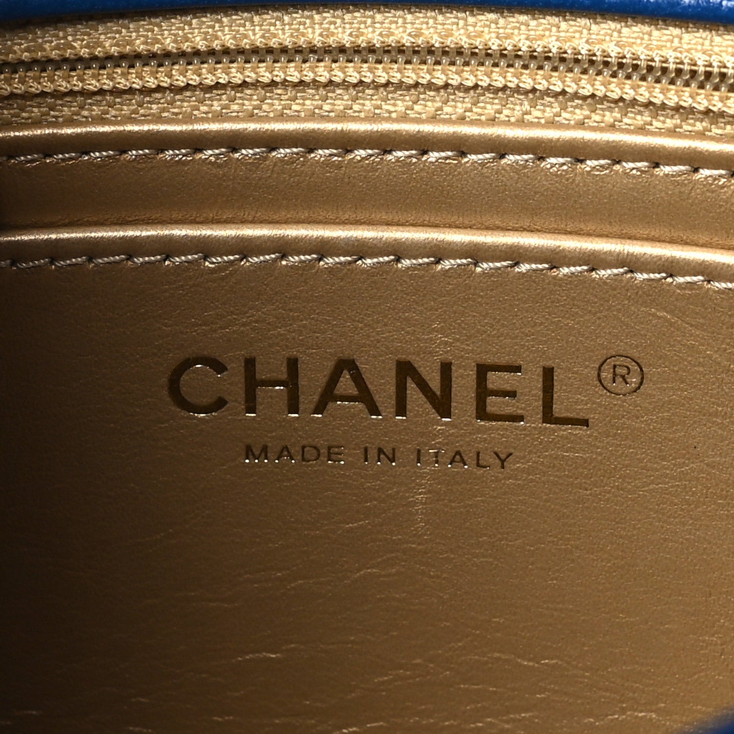 Chanel Lambskin Quilted Pearl Crush Mini Rectangular Flap Blue 6 of 10