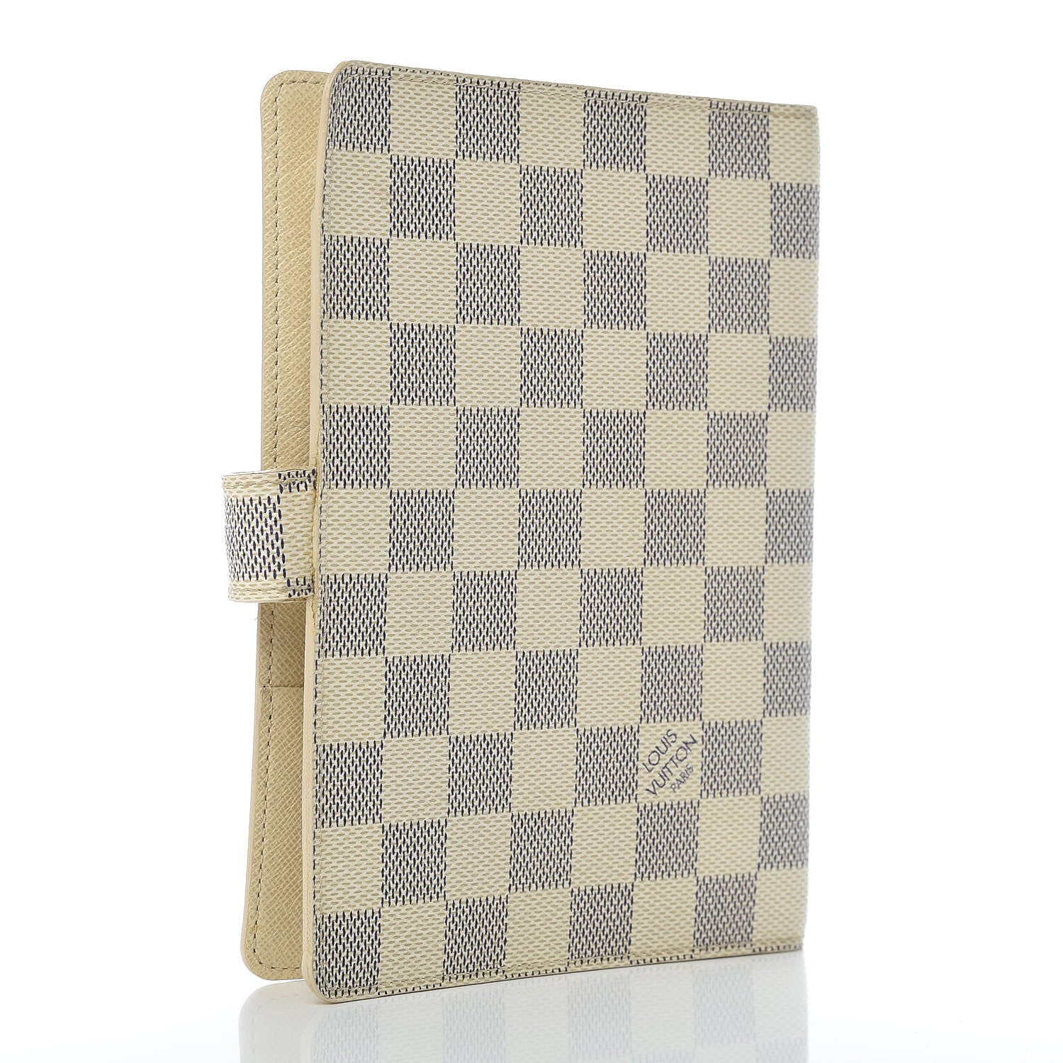Louis Vuitton Damier Azur Medium Ring Agenda Cover 3 of 7