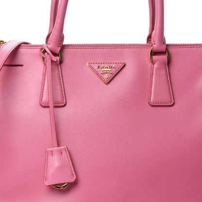 Prada Saffiano Medium Galleria Double Zip Tote Geranio 13 of 13