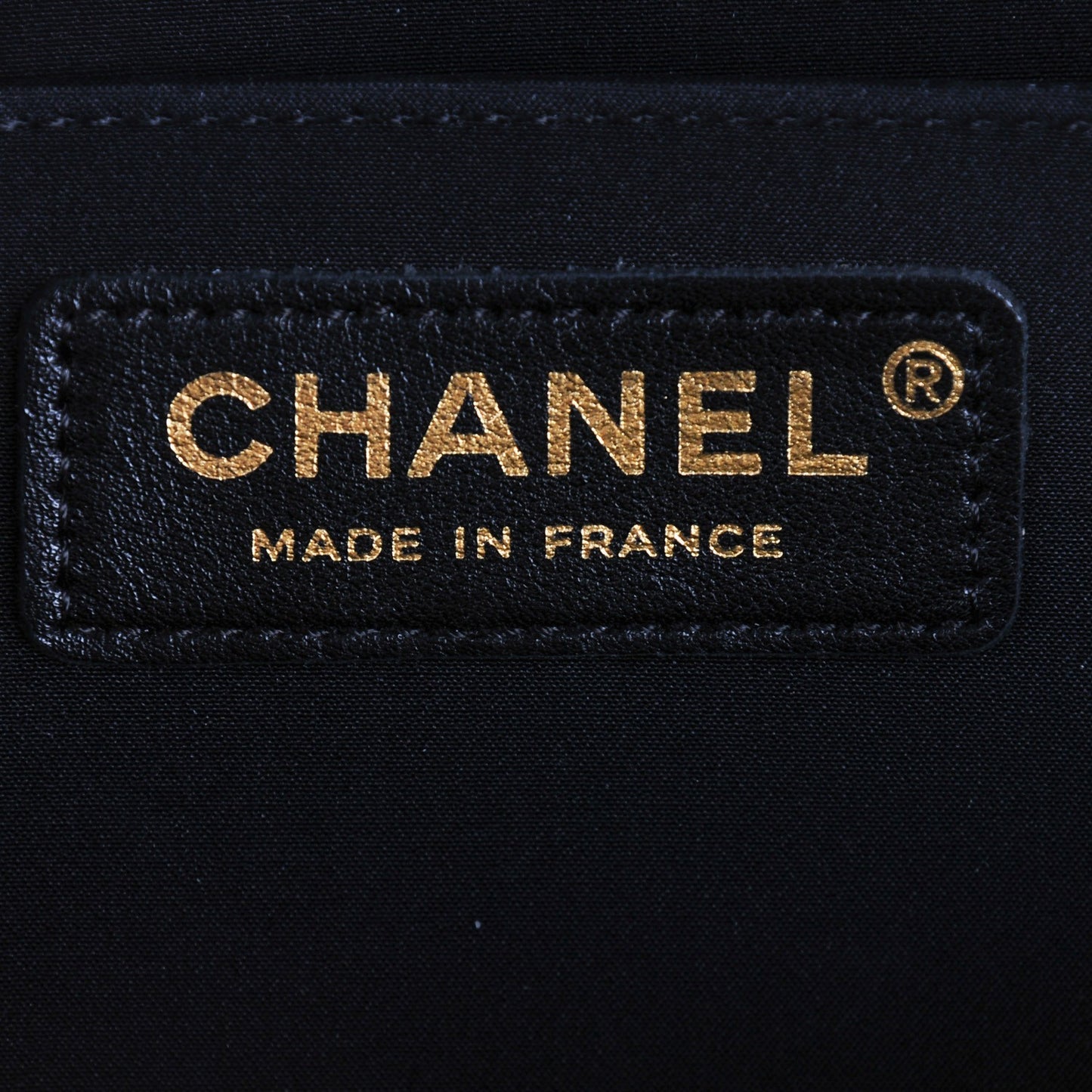 Nylon Quilted Camellia Flap Black