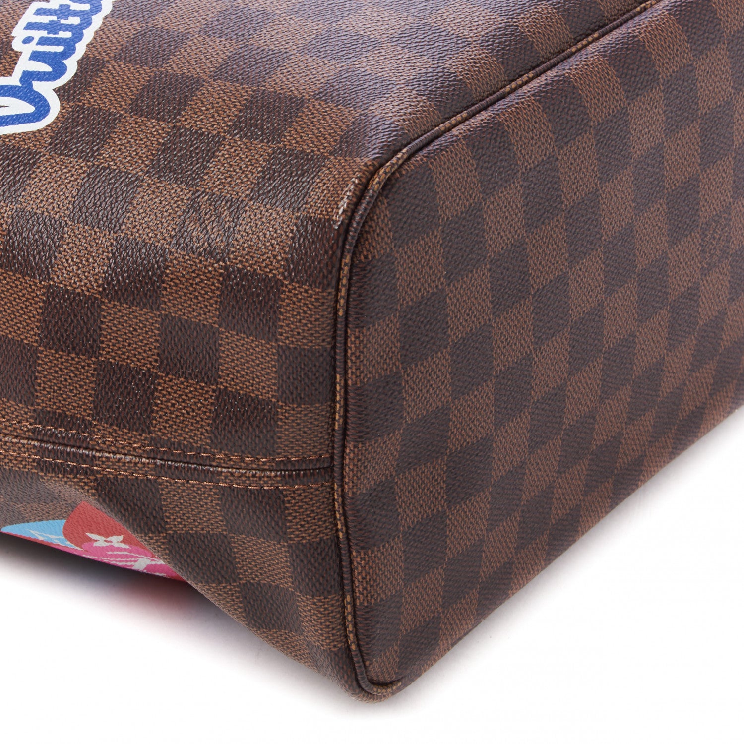 Louis Vuitton Damier Ebene Travel Stickers Neo Neverfull MM 6 of 10