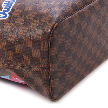 Louis Vuitton Damier Ebene Travel Stickers Neo Neverfull MM 6 of 10