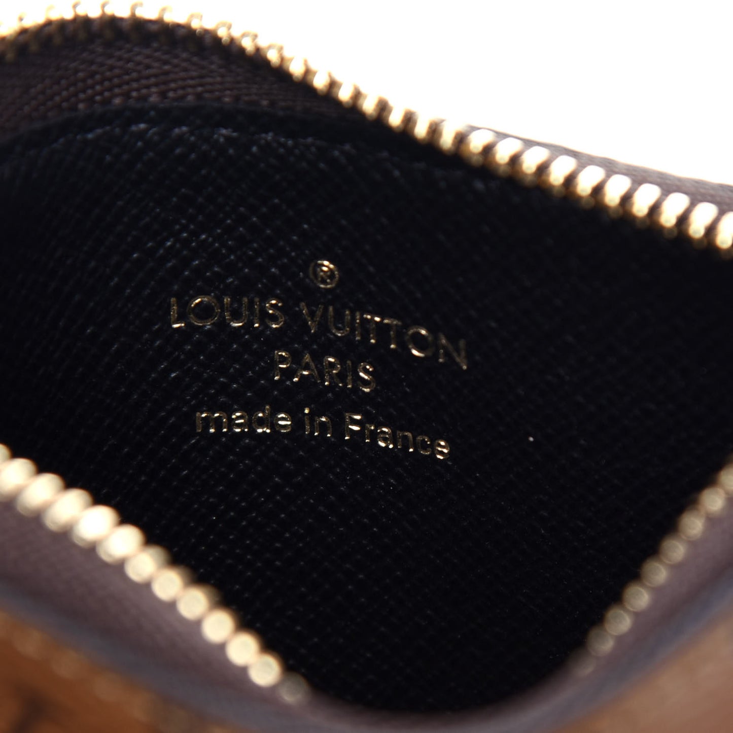 Reverse Monogram Trio Square Pouch