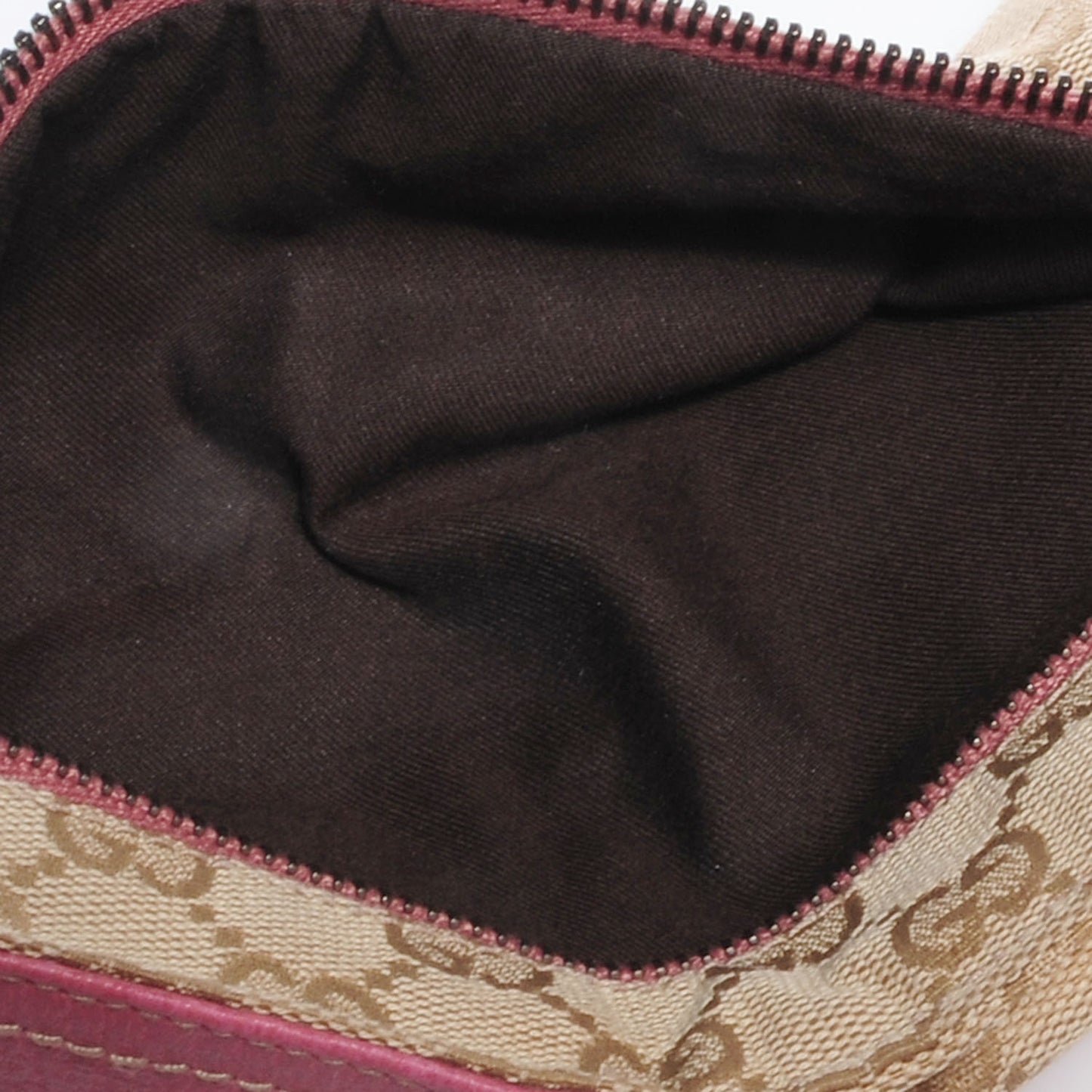 GG Monogram Web Double Pocket Belt Bag Pink
