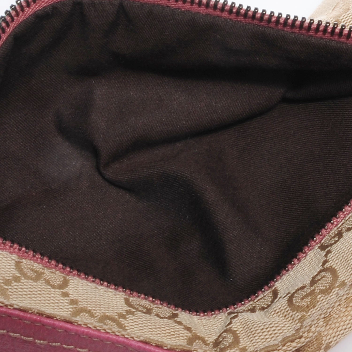 Gucci GG Monogram Web Double Pocket Belt Bag Pink 7 of 7