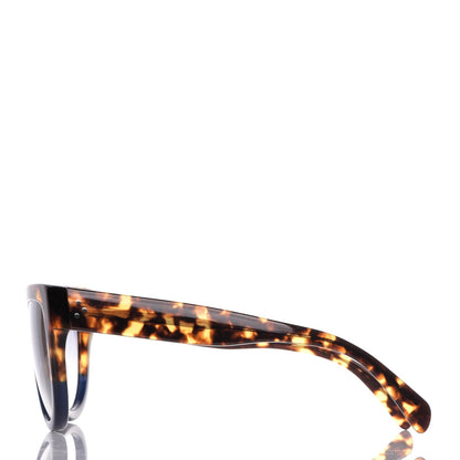 Celine Shadow Sunglasses CL 41026/S Havana Blue 3 of 8