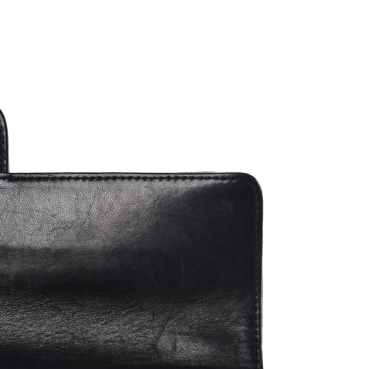 Chanel Lambskin East West Chocolate Bar Flap Black 9 of 14