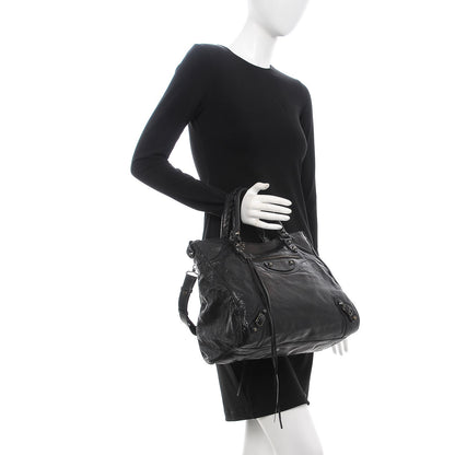 Balenciaga Agneau Classic Hardware Velo Black 3 of 12