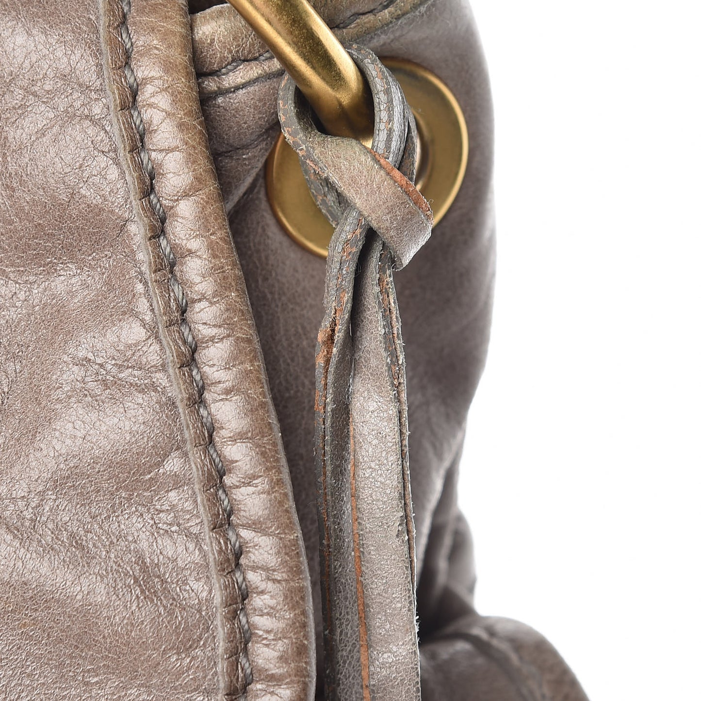 Nappa Matelasse Coffer Hobo Fumo